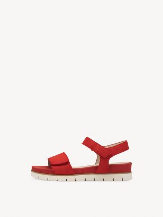Tamaris Ledersandalette - Rot