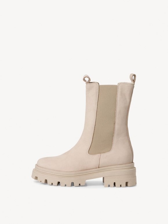 Tamaris Leder Chelsea Boot - Braun