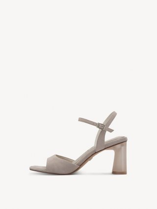 Tamaris Ledersandalette - Grau
