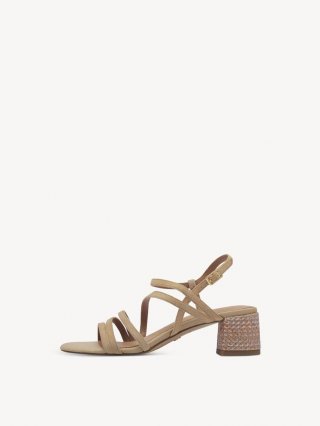 Tamaris Ledersandalette - Braun Tamaris Ledersandalette - Braun