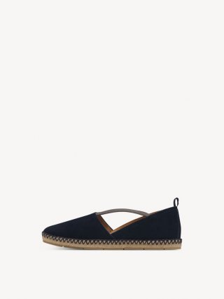 Tamaris Lederespadrill - Blau Tamaris Lederespadrill - Blau