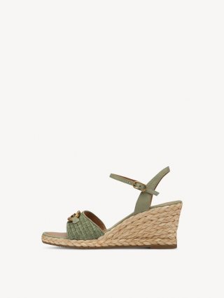 Tamaris Sandalette - Grün