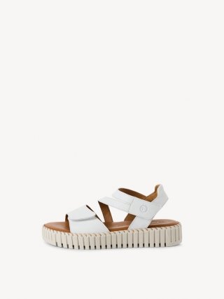 Tamaris Ledersandalette - Weiß Tamaris Ledersandalette - Weiß