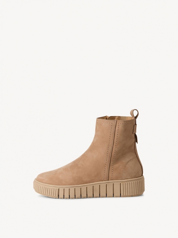 Tamaris Lederstiefelette - Braun