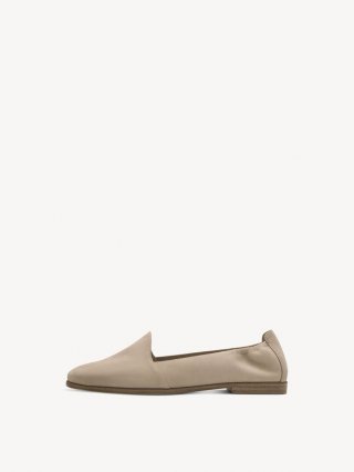 Tamaris Lederslipper - Beige Tamaris Lederslipper - Beige