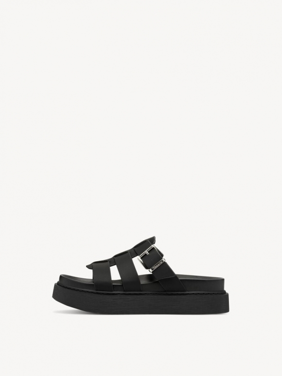 Tamaris Pantolette - Schwarz Tamaris Pantolette - Schwarz