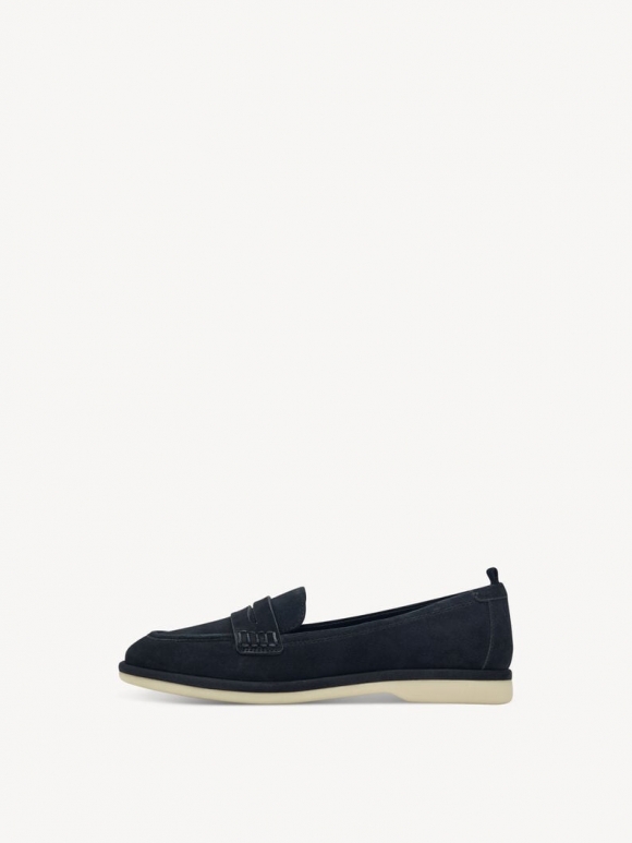 Tamaris Lederslipper - Blau Tamaris Lederslipper - Blau