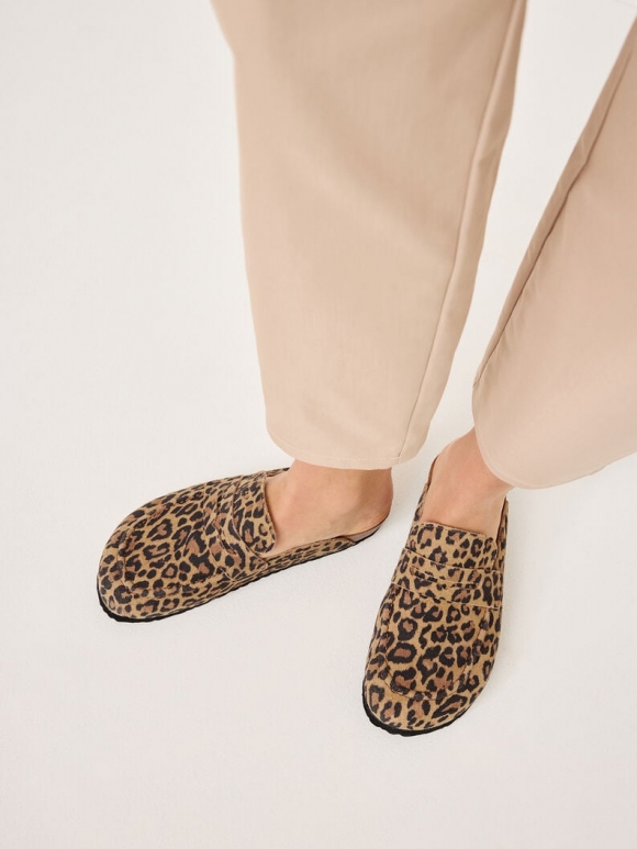 Tamaris Lederpantolette - Braun Tamaris Lederpantolette - Braun