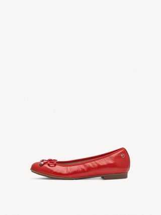 Tamaris Lederballerina - Rot Tamaris Lederballerina - Rot