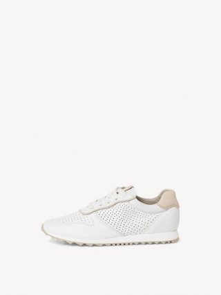 Tamaris Ledersneaker - Weiß