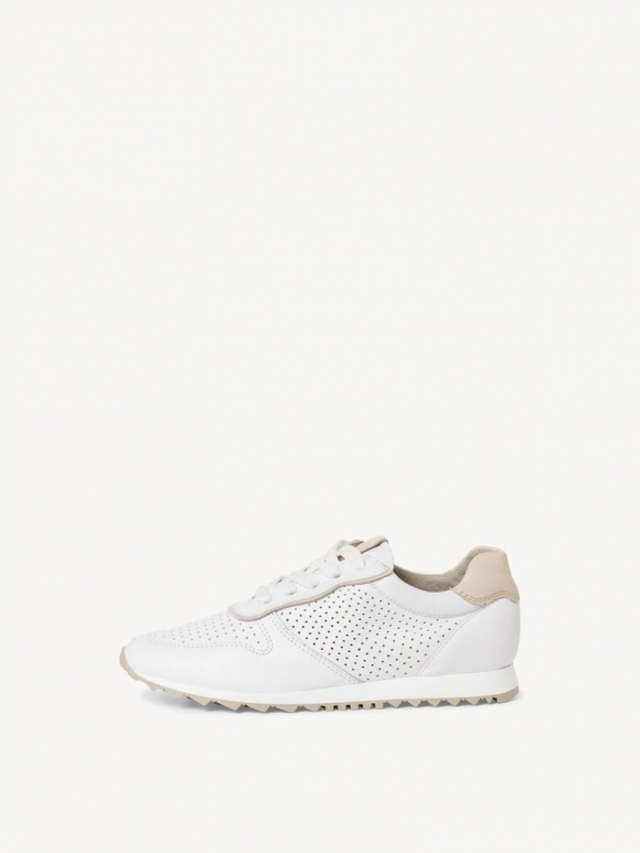 Tamaris Ledersneaker - Weiß
