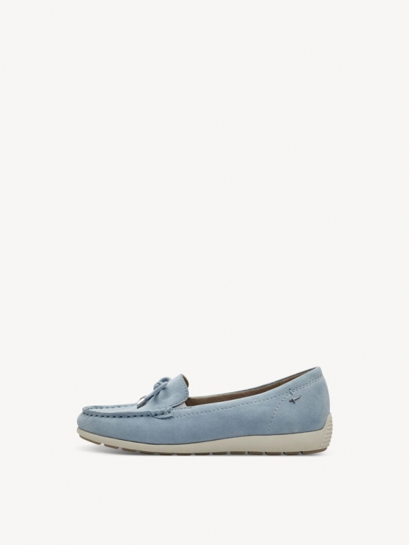 Tamaris Lederslipper - Blau Tamaris Lederslipper - Blau