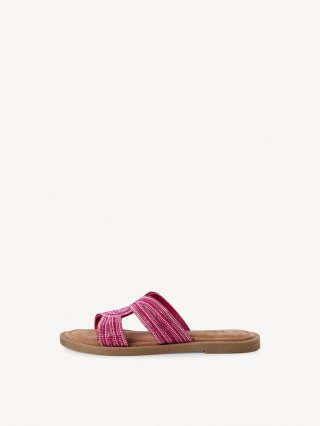 Tamaris Lederpantolette - Pink Tamaris Lederpantolette - Pink