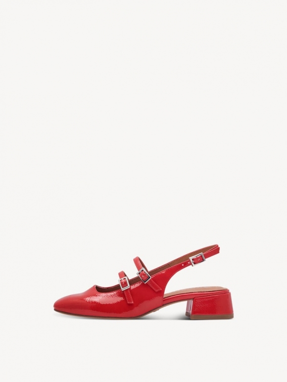 Tamaris Slingpumps - Rot Tamaris Slingpumps - Rot