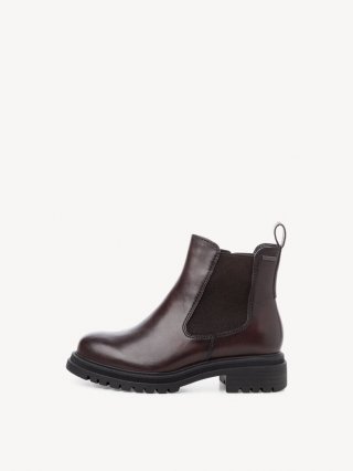 Tamaris Leder Chelsea Boot Gore-tex - Braun
