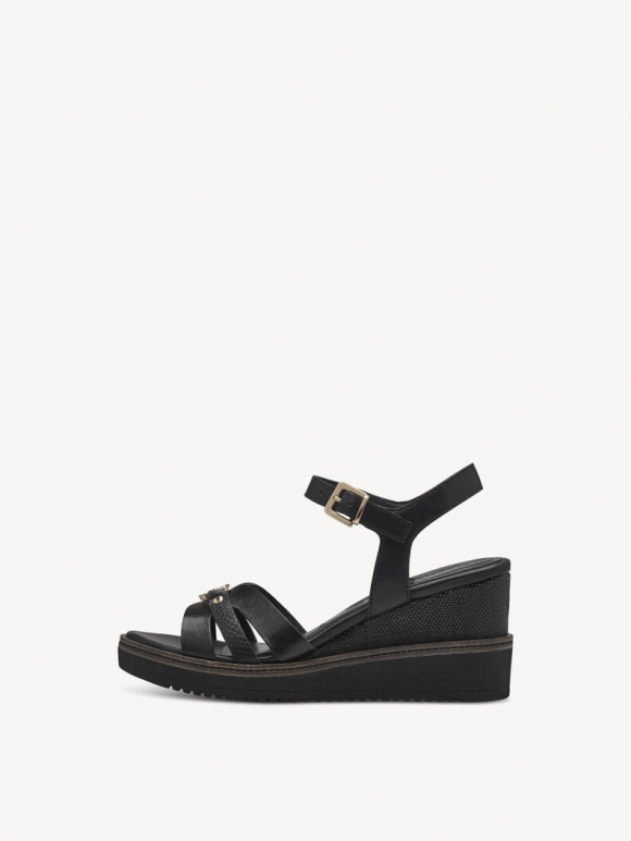 Tamaris Sandalette - Schwarz Tamaris Sandalette - Schwarz