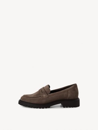 Tamaris Lederslipper - Beige Tamaris Lederslipper - Beige