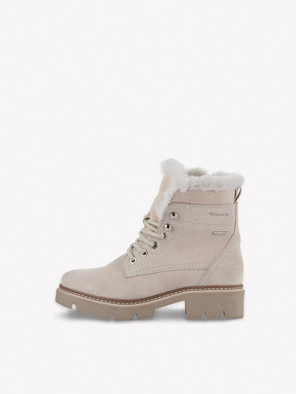 Tamaris Lederstiefelette - Braun Warmfutter Tamaris Lederstiefelette - Braun Warmfutter