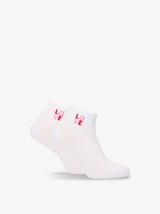 Tamaris Love Socke 1er-pack - Weiß Tamaris Love Socke 1er-pack - Weiß