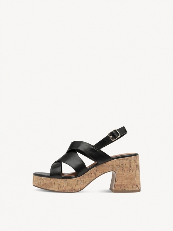 Tamaris Sandalette - Schwarz Tamaris Sandalette - Schwarz