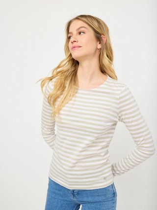 Tamaris Langarmshirt - Weiß Tamaris Langarmshirt - Weiß