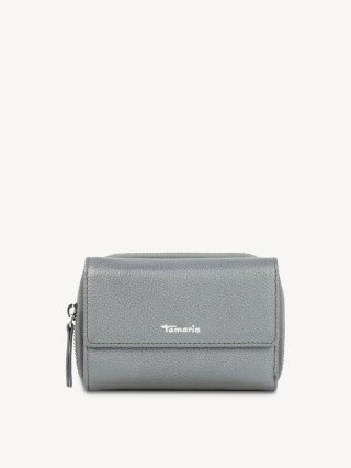 Tamaris Ledergeldbörse - Silber Tamaris Ledergeldbörse - Silber