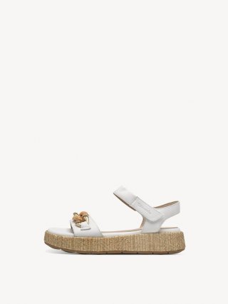 Tamaris Ledersandalette - Weiß Tamaris Ledersandalette - Weiß