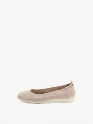 Tamaris Lederballerina - Grau Tamaris Lederballerina - Grau