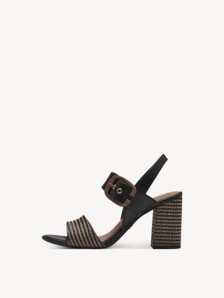 Tamaris Sandalette - Schwarz Tamaris Sandalette - Schwarz
