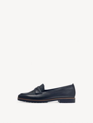 Tamaris Lederslipper - Blau Tamaris Lederslipper - Blau
