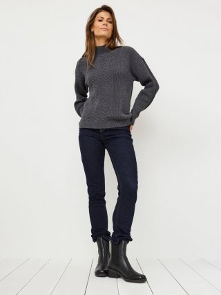 Tamaris Strickpullover - Grau