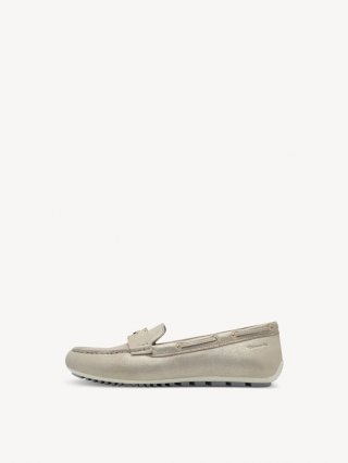 Tamaris Ledermoccassin - Beige Tamaris Ledermoccassin - Beige
