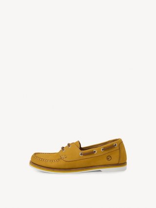 Tamaris Ledermoccassin - Gelb Tamaris Ledermoccassin - Gelb