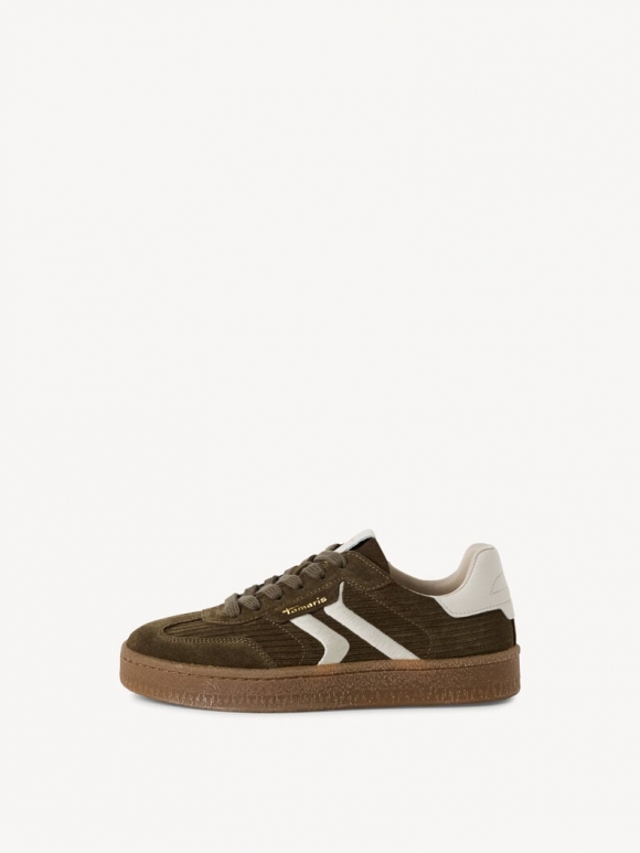 Tamaris Ledersneaker - Grün