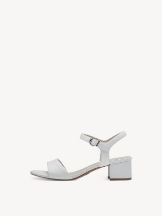 Tamaris Ledersandalette - Weiß Tamaris Ledersandalette - Weiß