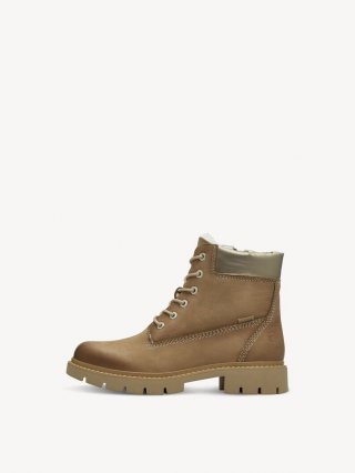 Tamaris Stiefelette - Beige Warmfutter Tamaris Stiefelette - Beige Warmfutter