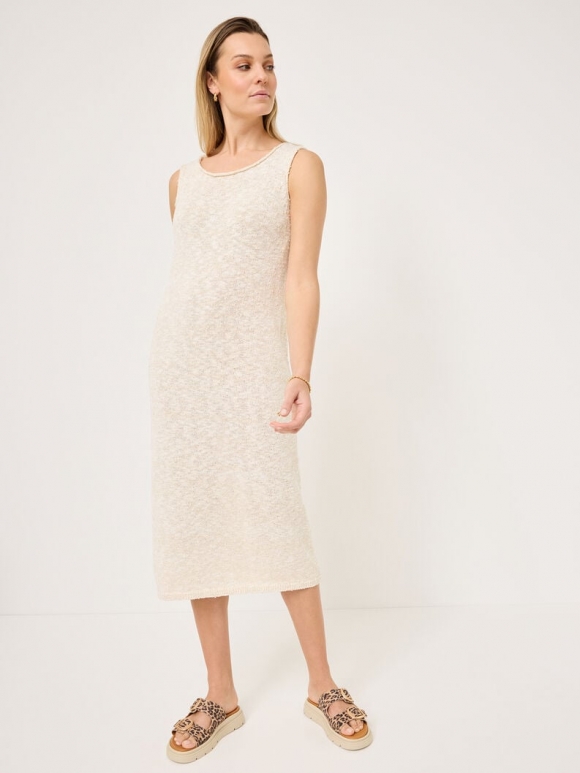 Tamaris Strickkleid - Weiß Tamaris Strickkleid - Weiß