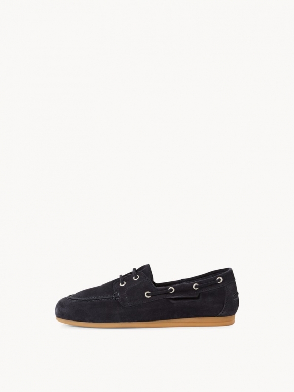 Tamaris Ledermoccassin - Blau Tamaris Ledermoccassin - Blau