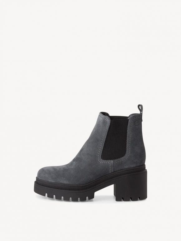Tamaris Leder Chelsea Boot - Grau