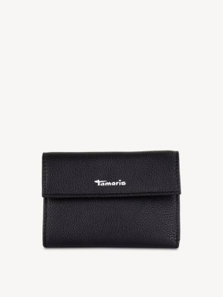 Tamaris Ledergeldbörse - Schwarz Tamaris Ledergeldbörse - Schwarz