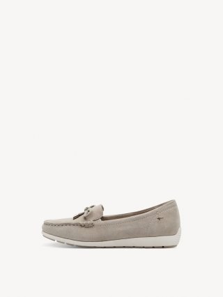 Tamaris Lederslipper - Braun