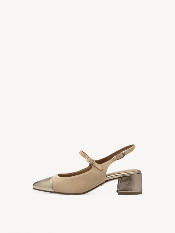 Tamaris Slingpumps - Beige