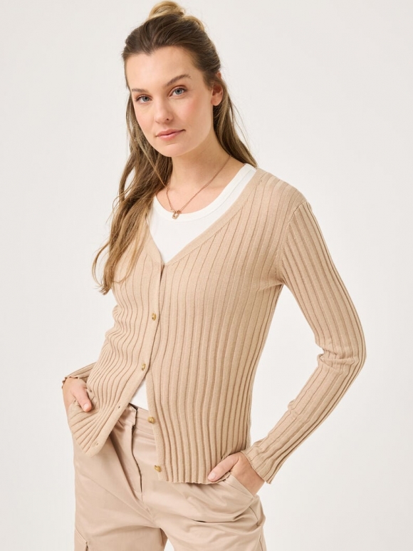 Tamaris Cardigan - Beige Tamaris Cardigan - Beige