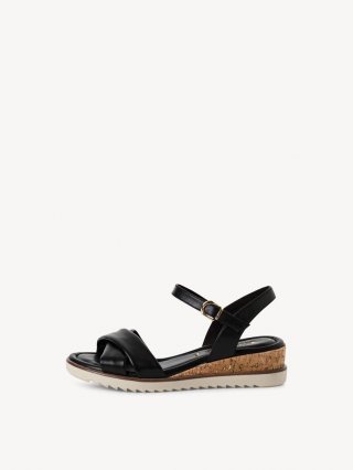 Tamaris Sandalette - Schwarz Tamaris Sandalette - Schwarz