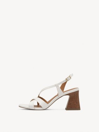 Tamaris Ledersandalette - Weiß Tamaris Ledersandalette - Weiß