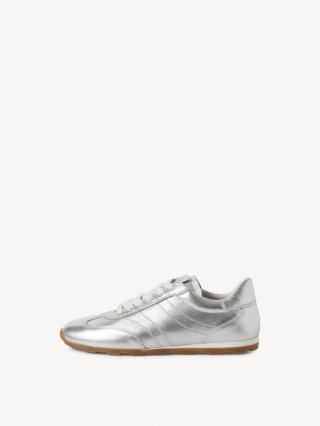 Tamaris Ledersneaker - Silber