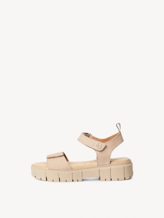 Tamaris Ledersandalette - Braun Tamaris Ledersandalette - Braun