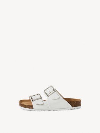 Tamaris Pantolette - Weiß Tamaris Pantolette - Weiß
