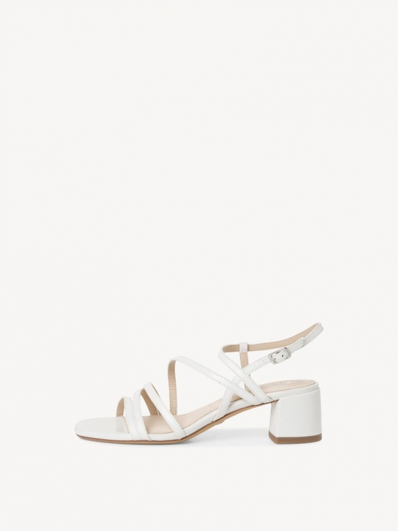 Tamaris Ledersandalette - Weiß Tamaris Ledersandalette - Weiß