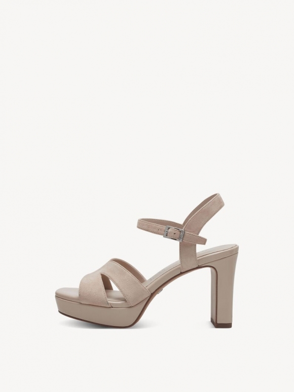 Tamaris Ledersandalette - Beige